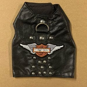 Harley Davidson dog vest
